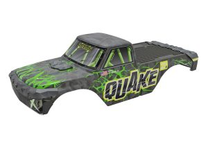 Arrma QUAKE Painted Decaled Trimmed Body Set, Green