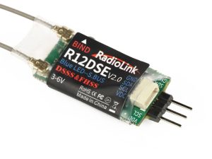 RadioLink R12DSE 2.4GHz 12-Channel S.Bus Mini Receiver