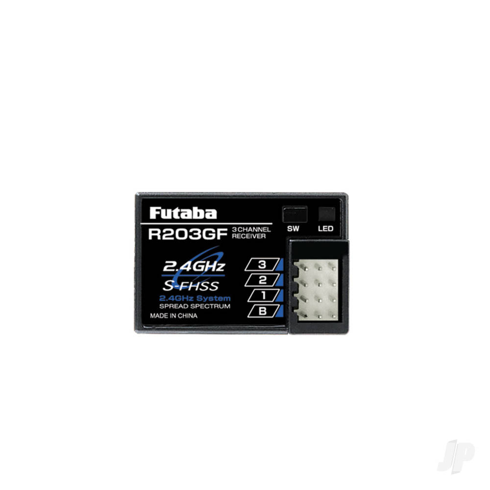 Futaba R203GF 3-Channel (PWM) Surface Receiver S-FHSS / FHSS - Image 2