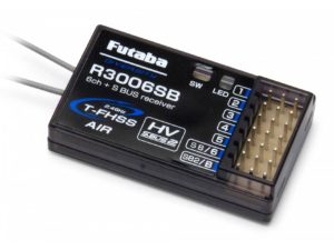 Futaba R3006SB 6-Channel (PWM) Air Receiver (18-Channel S.BUS) T-FHSS