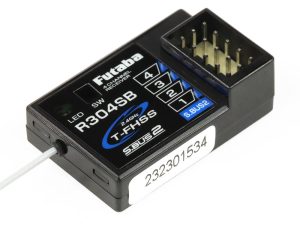 Futaba R304SB 4-Channel (PWM) Surface Receiver with S.BUS for Telemetry T-FHSS