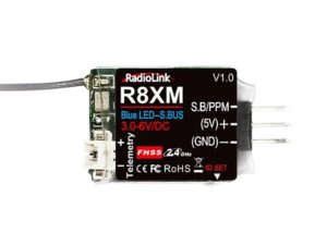 RadioLink R8XM Receiver (for T8S, T8SB)