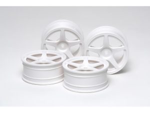 Tamiya RC 24MM 5-SPOKE WHEELS 4PCS