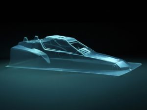 Tamiya RC BODY W/WING: 58045