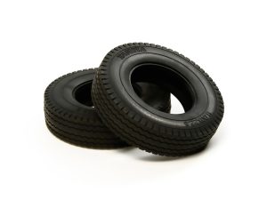 Tamiya RC TRACTOR TRUCK TIRES (2PCS) HARD 22MM
