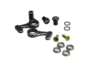 JConcepts RC10 Aluminum Steering Bell-Crank Set-Black