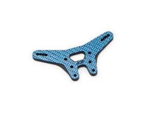 JConcepts RC10B7 Carbon Fiber Rear Shock Tower - Blue