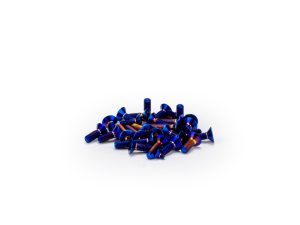 JConcepts RC10B7/D Titanium Screw Set Lower Blue