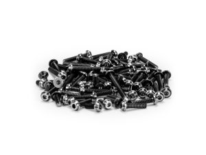 JConcepts RC10B7/D Titanium Top Hat Screw Set Upper Black