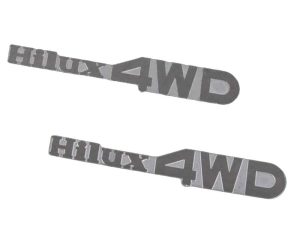 RC4WD 1/10 HILUX 4WD EMBLEM SET FOR MOJAVE & HILUX BODY