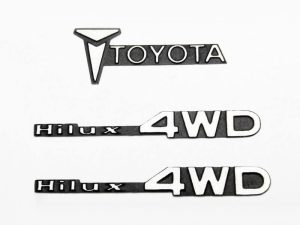 RC4WD 1/10 METAL EMBLEM FOR TAMIYA HILUX