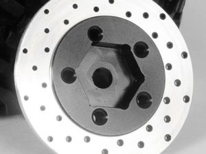 RC4WD 1.9 5 LUG STEEL WHEEL HEX HUB WITH BRAKE ROTOR