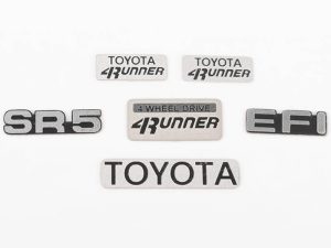 RC4WD 1985 TOYOTA 4RUNNER EMBLEM SET