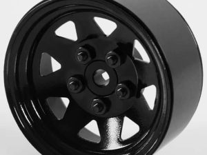 RC4WD 5 LUG WAGON 1.9" STEEL STAMPED BEADLOCK WHEELS (BLACK)
