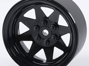 RC4WD 6 LUG WAGON 2.2" STEEL STAMPED BEADLOCK WHEELS (BLACK)