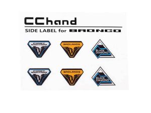 RC4WD BODY DECAL SET FOR TRAXXAS TRX-4 2021 FORD BRONCO