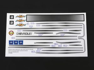 RC4WD CHEVROLET BLAZER DECAL SHEET SET FOR CHEVY BLAZER BODY