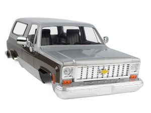 RC4WD CHEVROLET BLAZER HARD BODY COMPLETE SET (SILVER/GREY)