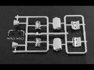 RC4WD CHEVROLET BLAZER & K10 CHROME MIRROR & REAR TAILLIGHT