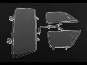 RC4WD CHEVROLET BLAZER & K10 MAIN CAB CLEAR WINDOW PARTS TRE