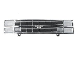 RC4WD CHROME FRONT GRILLE FOR CHEVROLET BLAZER/K10 (80'S)