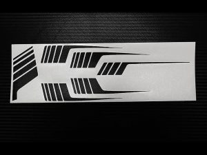 RC4WD CLEAN STRIPES FOR 1987 TOYOTA XTRACAB HARD BODY (BLACK