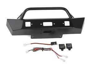 RC4WD EON METAL FRONT STINGER BUMPER W/LED FOR AXIAL SCX6 JEEP WRANGLER JLU