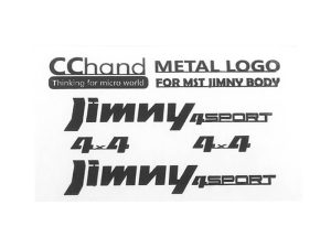 RC4WD METAL EMBLEMS MST 1/10 CMX W/ JIMNY J3 BODY (BLACK)