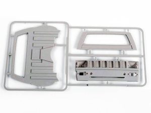 RC4WD MOJAVE II CAB BACK PANEL S & GRILL PARTS TREE (PRIMER G