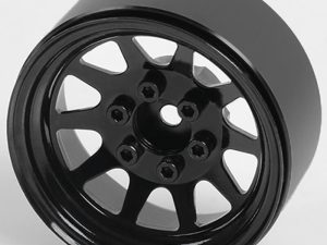 RC4WD OEM STAMPED STEEL 1.9" BEADLOCK WHEELS (BLACK)
