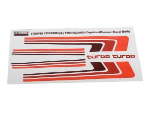 RC4WD RETRO BODY STRIPES FOR 1985 TOYOTA 4RUNNER HARD BODY