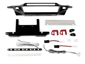 RC4WD ROOK METAL FRONT BUMPER WITH LED FOR TRAXXAS TRX-4 2021 BRONCO