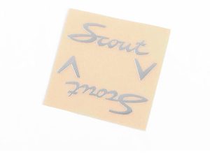 RC4WD SIDE METAL EMBLEMS FOR VANQUISH VS4-10 ORIGIN HALFCAB BODY (SILVER)