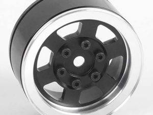 RC4WD SIX-SPOKE 1.55" SINGLE INTERNAL BEADLOCK WHEEL (BLACK)