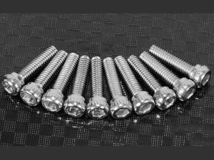 RC4WD SOCKET HEAD CAP SCREWS M2.5 X 10MM (10)