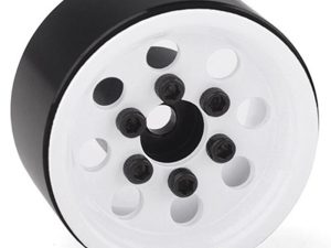 RC4WD STAMPED STEEL 1.0" PRO8 BEADLOCK WHEELS (WHITE)