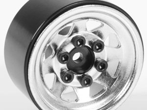 RC4WD STAMPED STEEL 1.0" STOCK BEADLOCK WHEELS (SILVER)