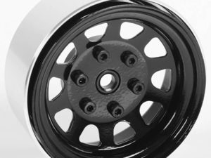 RC4WD STAMPED STEEL 1.7" BEADLOCK WAGON WHEELS (BLACK)