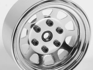 RC4WD STAMPED STEEL 1.7" BEADLOCK WAGON WHEELS (CHROME)