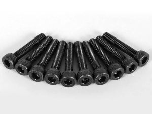 RC4WD STEEL SOCKET HEAD CAP SCREWS M3 X 15MM (10)