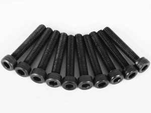 RC4WD STEEL SOCKET HEAD CAP SCREWS M3 X 18MM (10)