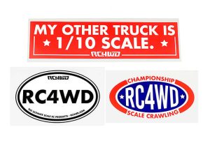 RC4WD STICKER SET 2023