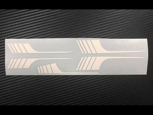 RC4WD SURF STRIPES FOR 1985 4RUNNER SHEET - WHITE