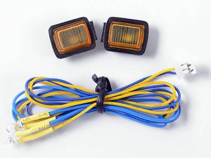 RC4WD TURN SIGNAL LED LIGHT SET FOR TAMIYA CC01 JEEP WRANGLER (DETAILED)