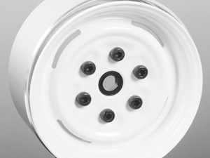 RC4WD VINTAGE YOTA 6 LUG STAMPED STEEL 1.55" BEADLOCK WHEELS