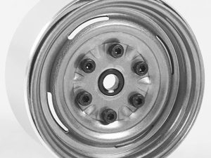 RC4WD VINTAGE YOTA 6 LUG STAMPED STEEL 1.55" BEADLOCK WHEELS