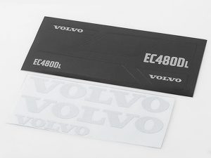 RC4WD VOLVO DECAL SHEET SET FOR 1/14 EARTH DIGGER 360L
