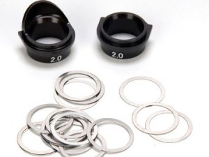 Losi Rear Gearbox Bearing Inserts, Aluminum 8B/8T 2.0