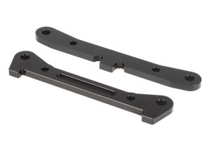 Losi Rear Hinge Pin Brace Set, Aluminum (2): 5IVE-T, MINI WRC