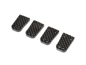 Team Losi Racing Rear Hub, C Plate, Carbon: 8X, 8XE 2.0